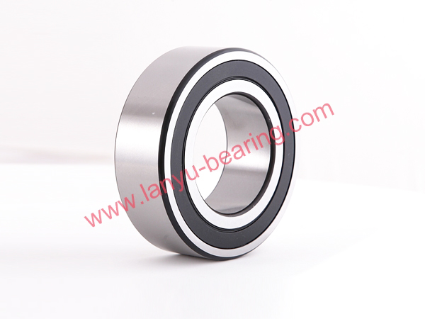 Rubber cover (RS, 2RS) double row angular contact ball bearing